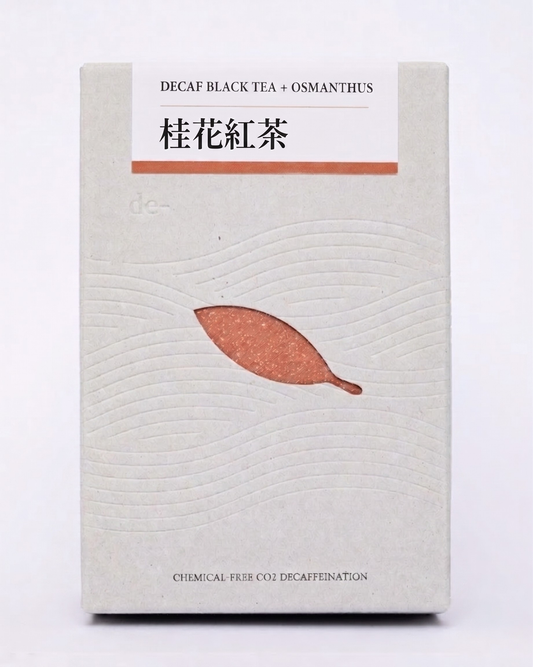 Decaf Black Tea + Osmanthus | 脫咖桂花紅茶